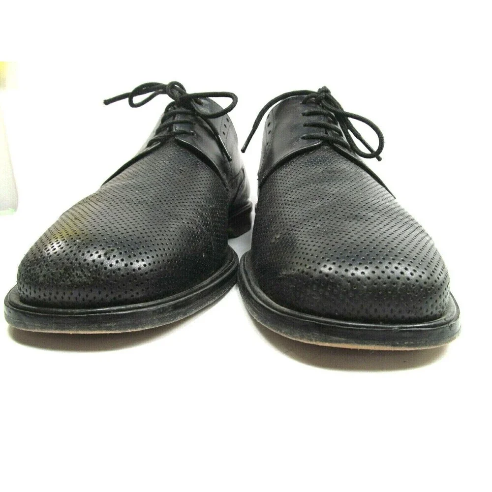 Paolo De Marco Leather Derbys Size US 10 Lace Up Made In Spain